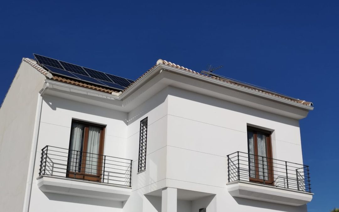 Planta solar 4 kw en Colmenar (Málaga)