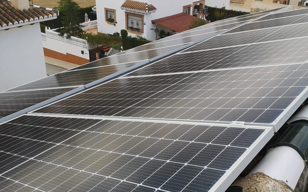 Planta solar 8 kw en Otura (Granada)