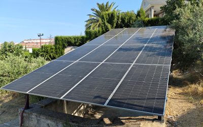 Instalación fotovoltaica de 10 kW en una vivienda unifamiliar de Alfacar